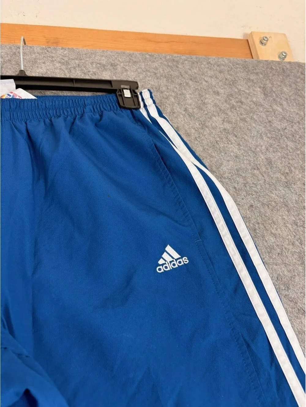 Vintage 90s Adidas Zip Pants Track Sweatpants Baggy XL y2k